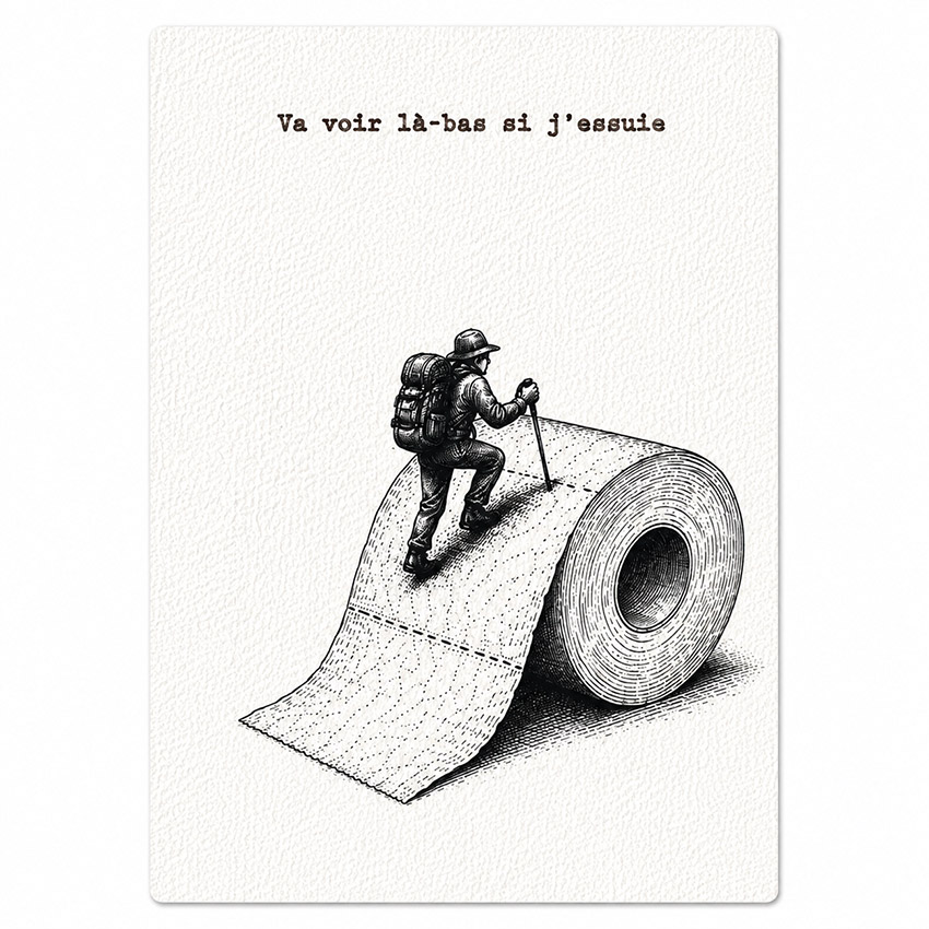 Encarté #7 — cacographic work by Rubin Plummer