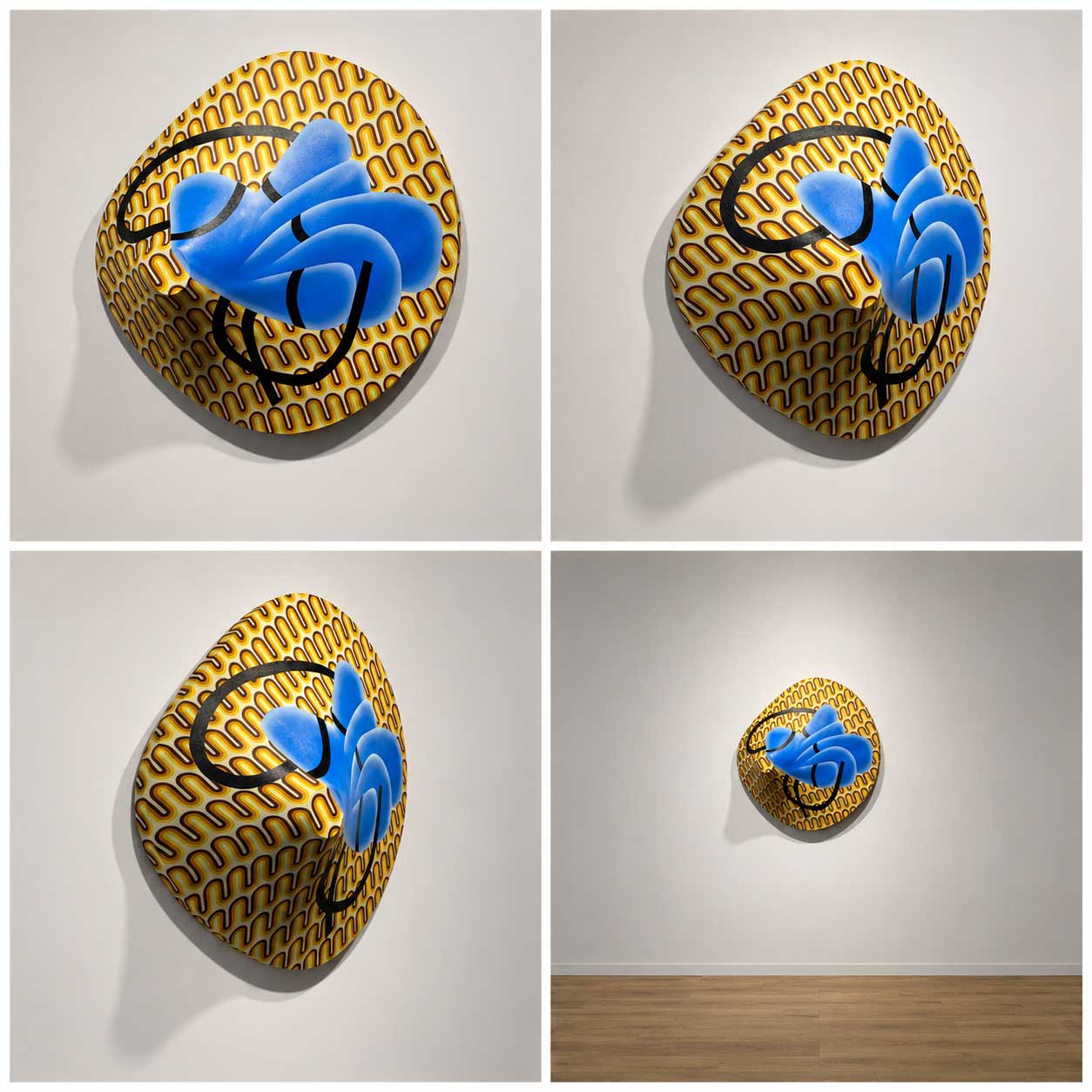 Shapes #2 — The picture has puffed up. Œuvre de Rubin Plummer.