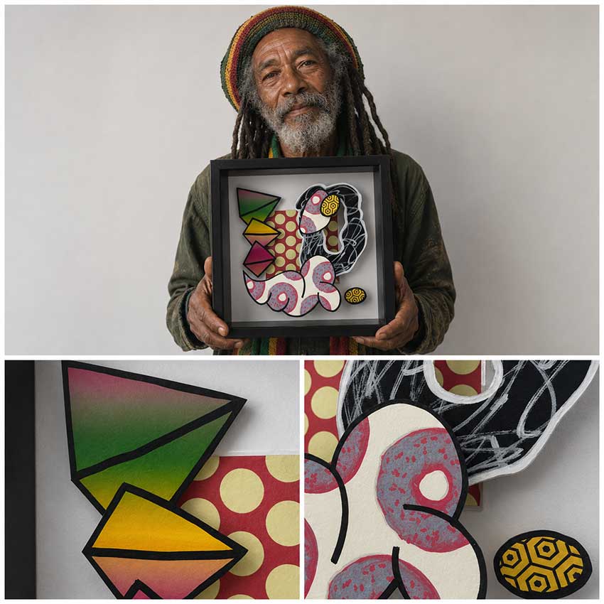 Pop Up #6 — The surprise has already happened, and everything stayed up in the air. Œuvre de Rubin Plummer.