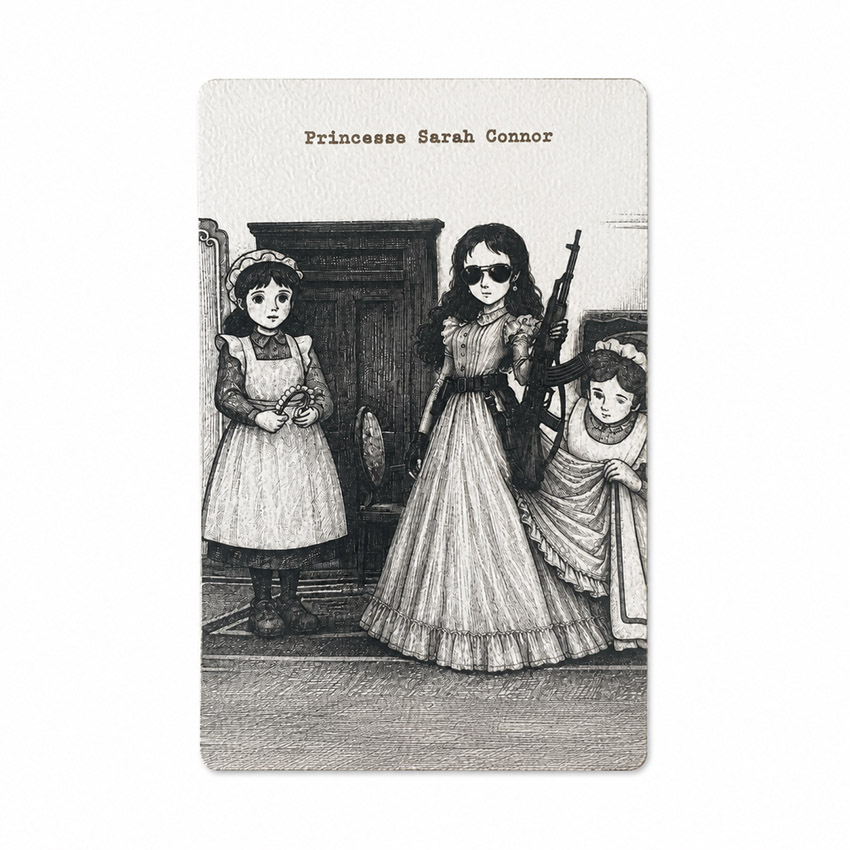 Sarah — Carte postale · 10 × 15 cm — œuvre de Rubin Plummer
